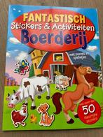 Sticker- en activiteitenboek boerderij, Kinderen en Baby's, Speelgoed | Educatief en Creatief, Nieuw, Knutselen, Ophalen