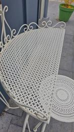 Mathieu Matégot - Petite coiffeuse vintage en tôle perforée, Ophalen