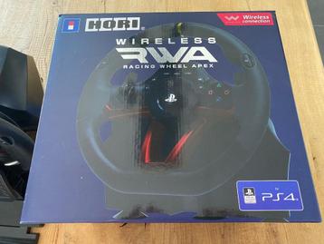 Hori wireless RWA racing wheel Apex PS4 beschikbaar voor biedingen