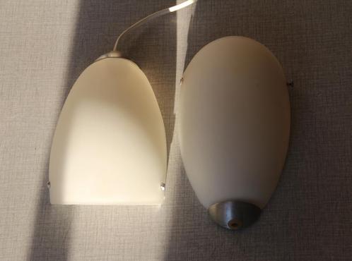 Applique murale Santir IKEA, Huis en Inrichting, Lampen | Wandlampen, Gebruikt, Glas, Metaal, Ophalen of Verzenden