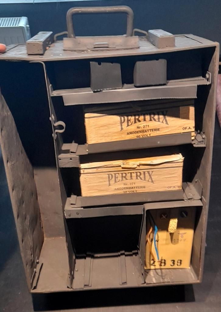 Caisse radio allemand ww2, Verzamelen, Militaria | Tweede Wereldoorlog, Ophalen of Verzenden