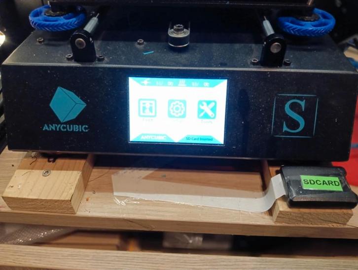 Anycubic Mega S (i3)  -- 3D printer in goede staat, Computers en Software, 3D Printers, Gebruikt, Ophalen