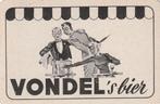 B 3 / S K VONDEL s BIER, Ophalen of Verzenden, Nieuw, Speelkaart(en)