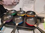 wok pannetjes princess, Elektronische apparatuur, Gourmetstellen, Ophalen of Verzenden, Zo goed als nieuw, 4 t/m 7 personen