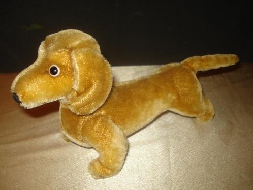STEIFF Ancien Teckel Hexie 27 cm Années 60-70 Très Bon Etat, Verzamelen, Beren en Cherished Teddies, Zo goed als nieuw, Overige typen