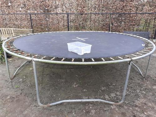 Trampoline 370 cm diameter en 90 cm hoog, Kinderen en Baby's, Speelgoed | Buiten | Trampolines, Gebruikt, Ophalen