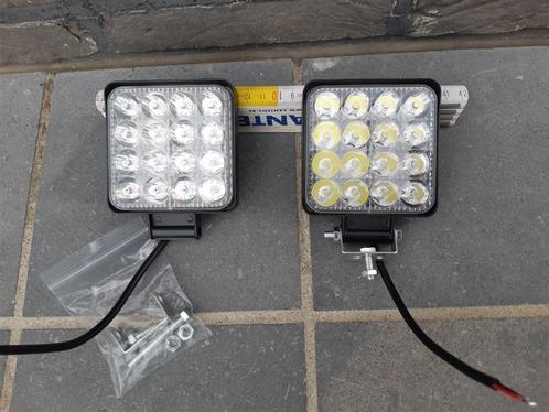 2x Ledspots Verstraler 85 x 85mm 2x200W licht – Nieuw, Auto-onderdelen, Verlichting, Nieuw, Ophalen of Verzenden