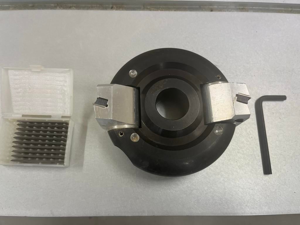 Téte de coupe réglable 0 á 60 degrés, Bricolage & Construction, Outillage | Pièces de machine & Accessoires, Comme neuf, Enlèvement ou Envoi