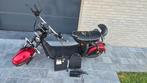 Citycoco Fatboy Elektrische Scooter Klasse B, Fietsen en Brommers, Scooters | Overige merken, Ophalen, Citycoco, Elektrisch, 50 cc
