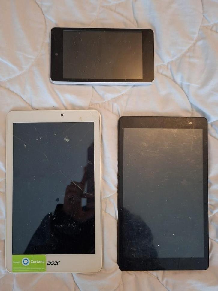 Laptops en tablet (voor onderdelen), Informatique & Logiciels, Ordinateurs & Logiciels Autre, Ne fonctionne pas, Enlèvement