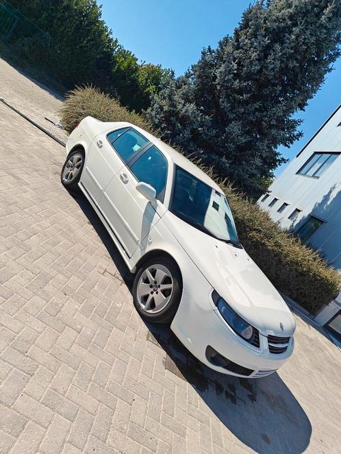 Saab 9-5 2.3 turbo Vector, Polar White., Auto's, Saab, Particulier, Saab 9-5, Trekhaak, Ophalen