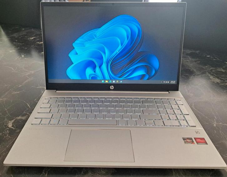 HP Pavilion 15-eh3007nb, Computers en Software, Windows Laptops, Zo goed als nieuw, 16 inch, SSD, 3 tot 4 Ghz, 16 GB, Azerty, Met videokaart