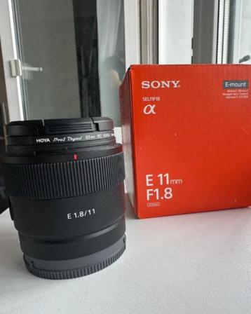 Sony sel11f18 lens, Audio, Tv en Foto, Foto | Lenzen en Objectieven, Ophalen of Verzenden, Zo goed als nieuw