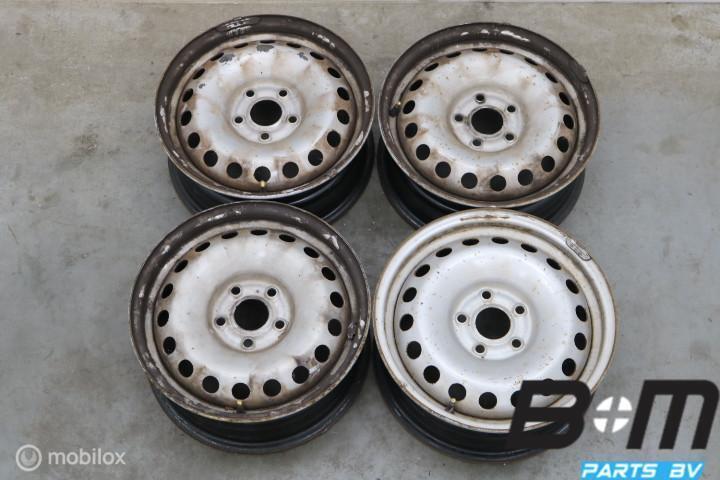 15 inch stalen velgen Mercedes Citan! ., Auto-onderdelen, Banden en Velgen, Velg(en), Gebruikt