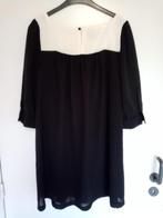 H&M nieuw losvallend zwart mini- jurk kleed 2/3 mouwen , 38, Noir, Taille 38/40 (M), H&M, Enlèvement ou Envoi