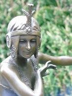 danseuse au chapeau en pointe en bronze signé sur marbre ..., Bronze, Enlèvement ou Envoi