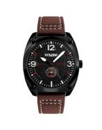 SMASH herenhorloge - NIEUW en ongedragen, Leer, Staal, Polshorloge, Nieuw
