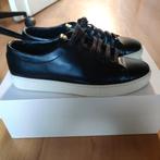 Zwarte leren sneakers - merk: JAK - in goede staat, Ophalen, Sneakers