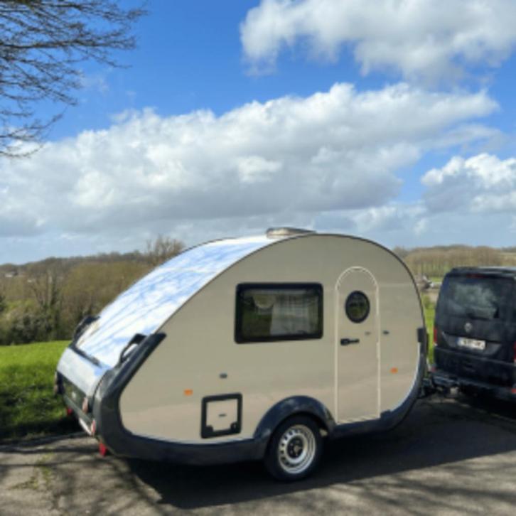 Kleine Caravan T@b 320 verhuur - Rijbewijs B - MTM>750kg, Caravans en Kamperen, Verhuur