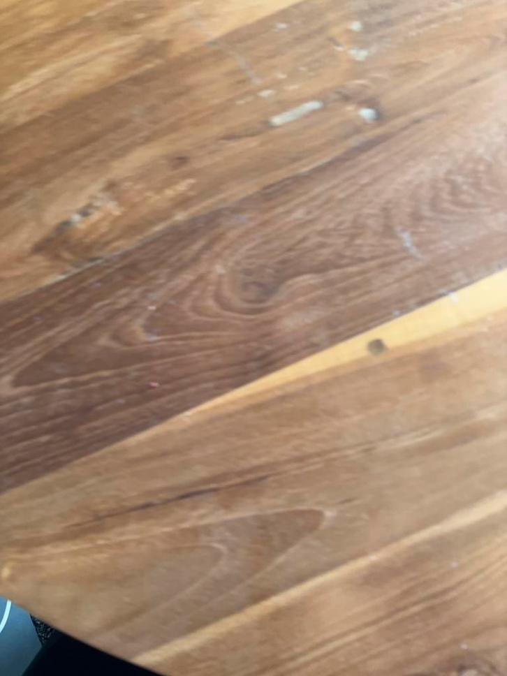 Zware eiken tafel, Huis en Inrichting, Tafels | Eettafels, Zo goed als nieuw, Ophalen