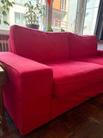 leuke zetelhoek 3 zit + poef, Huis en Inrichting, Zetels | Zetels, Ophalen, Scandinavisch design, Gebruikt, 75 tot 100 cm