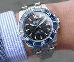 Seiko Submariner Mod Navy Blue Dial, Nieuw, Staal, Seiko, Ophalen of Verzenden