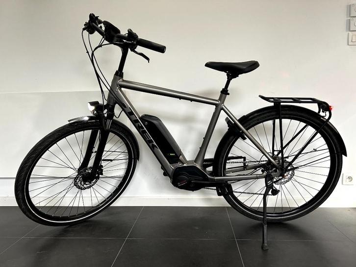 Trek Verve +2 elektrische herenfiets, Fietsen en Brommers, Elektrische fietsen, Zo goed als nieuw, Overige merken, 55 tot 59 cm