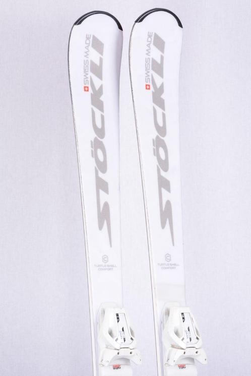 144 cm dames ski's STOCKLI LASER MX, white, grip walk, Sport en Fitness, Skiën en Langlaufen, Gebruikt, Ski's, Ski, Overige merken
