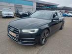 Audi A6 2.0 TDI * 190pk * S-Line * Automaat * Navi * 2018, Auto's, Zwart, Leder, Bedrijf, 5 deurs