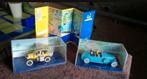 2 miniatuur auto's van Kuifje, Ophalen of Verzenden, Zo goed als nieuw, Auto, Overige merken