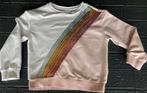 Witte sweater "K3"met regenboog-maat 116/ 6 jaar, Kinderen en Baby's, Kinderkleding | Maat 116, Meisje, Ophalen of Verzenden, Zo goed als nieuw