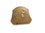 1930 BRONZE TENNIS CLUB ELISABETH, Antiquités & Art, Antiquités | Bronze & Cuivre, Bronze, Enlèvement ou Envoi