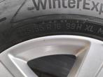 4 alu velgen met winterbanden uniroyal winter expert, Auto-onderdelen, Gebruikt, 16 inch, Banden en Velgen, Personenwagen