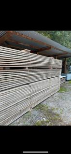 50 nette gebruite steigerplanken, Bricolage & Construction, Bois & Planches, Planche, 300 cm ou plus, Enlèvement, Utilisé