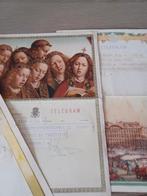 Anciens télégrammes, Enlèvement ou Envoi