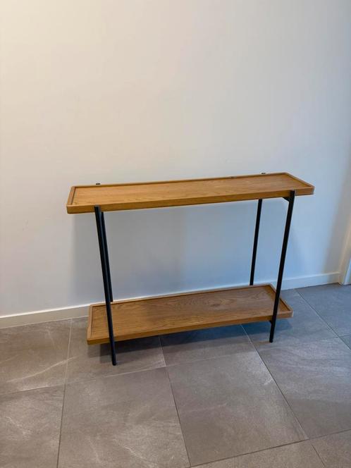 Smalle wandtafel / bijzettafel, Huis en Inrichting, Tafels | Sidetables, Zo goed als nieuw, Ophalen