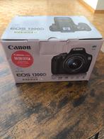 Canon EOS 1300D + lens Canon EF-S 18-55 DC III
NIEUW!, Audio, Tv en Foto, 18 Megapixel, Spiegelreflex, Canon, Nieuw