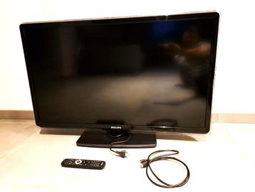 Tv Philips LCD Full HD - 107 cm 42 pouces + télécommande disponible aux enchères