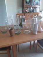Vazen in glas en aardewerk. 15 stuks, Huis en Inrichting, Woonaccessoires | Vazen, Glas, Ophalen of Verzenden, Zo goed als nieuw