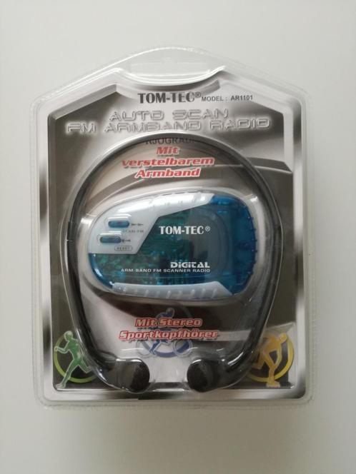 Tom-tec FM armband - Nieuw, Audio, Tv en Foto, Radio's, Nieuw, Ophalen of Verzenden