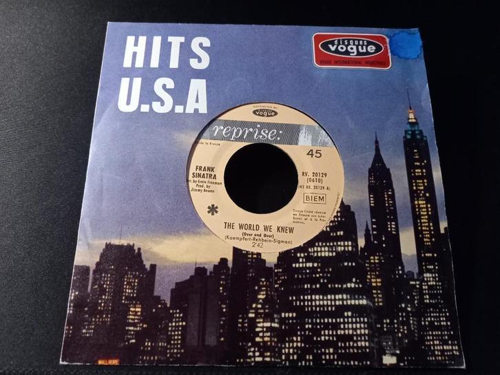 Frank Sinatra ‎– The World We Knew (Over And Over) '7 Mint, Cd's en Dvd's, Vinyl | Jazz en Blues, Zo goed als nieuw, Jazz, 1960 tot 1980