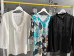 T-shirt en 2 blouses voor een prijsje - maat 48-50, Verzenden, Zo goed als nieuw, Maat 46/48 (XL) of groter, Overige kleuren
