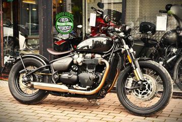 TRIUMPH 1200 BONNEVILLE BOBBER TFC ***MOTOVERTE.BE*** beschikbaar voor biedingen