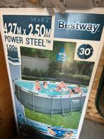 Bestway zwembad, Tuin en Terras, Ophalen, Zo goed als nieuw