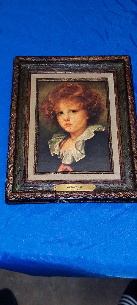 Vintage decoratieve kaders & schilderijen – lot, Antiek en Kunst, Curiosa en Brocante, Ophalen