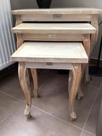 Bijzettafels landelijk, Ophalen, Zo goed als nieuw