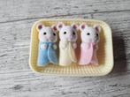 Sylvanian Families (setnr 5337) - Marshmallow Mouse triplets, Verzamelen, Ophalen of Verzenden, Zo goed als nieuw