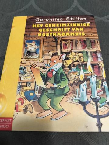 Geronimo Stilton - Het geheimzinnige geschrift van Nostradam beschikbaar voor biedingen