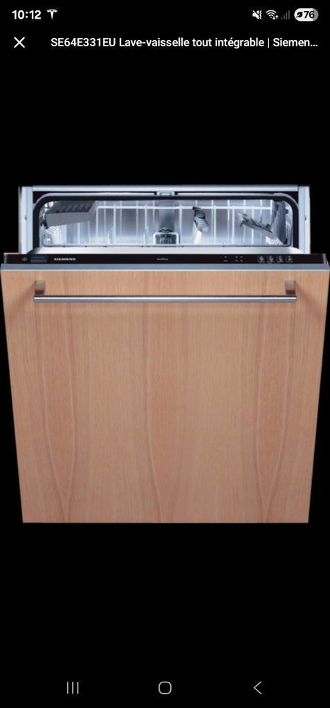 Siemens vaatwasser SE64E331EU/50 – defect (onderdelen of rep, Elektronische apparatuur, Vaatwasmachines, Gebruikt, Ophalen