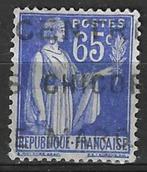 Frankrijk 1937/1939 - Yvert 365 - Type "Paix" - 0,65 c. (ST), Postzegels en Munten, Postzegels | Europa | Frankrijk, Verzenden